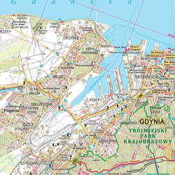Galeria - zdjęcie nr. 2 - Mapa turystyczna Wybrzeże Bałtyku 4 Karwia Władysławowo Hel Gdynia  1:50 000