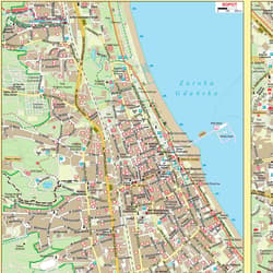 Galeria - zdjęcie nr. 5 - Mapa turystyczna Wybrzeże Bałtyku 5 Gdańsk Gdynia Sopot Mierzeja Wiślana 1:50 000