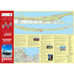 Galeria - zdjęcie nr. 2 - Mapa turystyczna Wybrzeże Bałtyku 5 Gdańsk Gdynia Sopot Mierzeja Wiślana 1:50 000