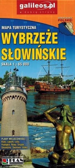Mapa turystyczna - Wybrzeże Słowińskie 1:65 000 - Praca zbiorowa