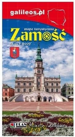 Mapa turystyczna - Zamość 1:11 000 - Praca zbiorowa