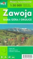 Mapa turystyczna -Zawoja, Babia - Praca zbiorowa