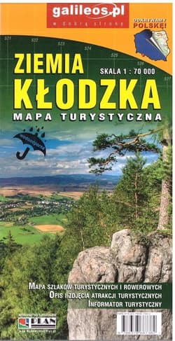 Mapa turystyczna - Ziemia Kłodzka 1:70 000 - Praca zbiorowa
