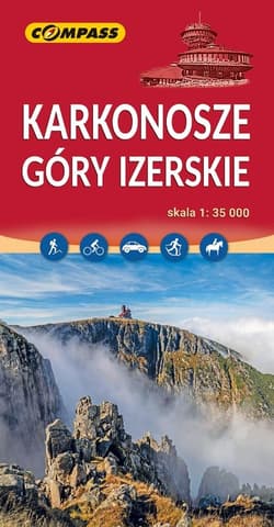 Mapa turysystyczna - Karkonosze, Góry Izerskie - Praca zbiorowa