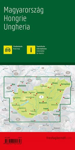 Galeria - zdjęcie nr. 2 - Mapa Węgry 1:400 000