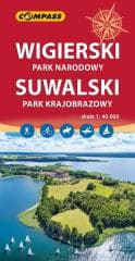 Mapa - Wigierski Park Narodowy, Suwalski 1:40 000 - Praca zbiorowa