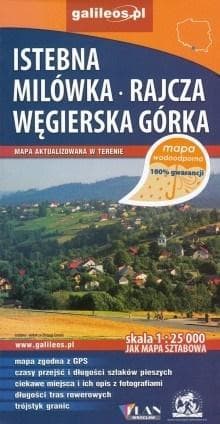 Mapa wodoodporna - Istebna,Milówka, Węgierska Góra - Praca zbiorowa