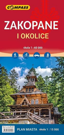 Mapa - Zakopane i okolice 1:60 000 - Praca zbiorowa