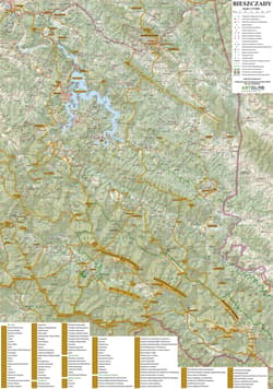 Galeria - zdjęcie nr. 3 - Mapa zdrapka - Bieszczady 1:75 000
