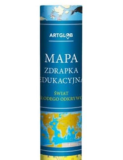 Galeria - zdjęcie nr. 4 - MAPA ZDRAPKA EDUKACYJNA Świat Młodego Odkrywcy