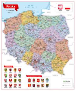 Galeria - zdjęcie nr. 2 - MAPA ZDRAPKA POLSKA 1:1 500 000