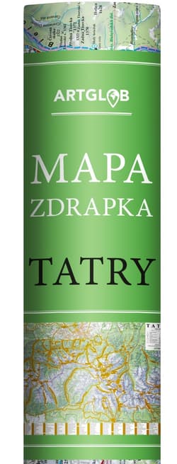 Galeria - zdjęcie nr. 5 - Mapa zdrapka - Tatry 1:50 000