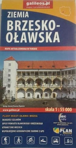 Mapa - Ziemia Brzesko-Oławska 1:55 000 - Praca zbiorowa
