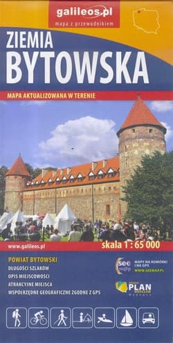 Mapa - Ziemia Bytowska 1:65 000 - Praca zbiorowa
