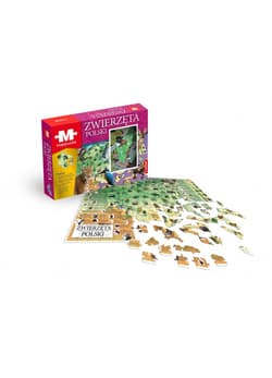 Mappuzzle  Zwierzęta Polski