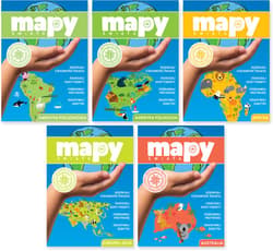 Mapy świata Pakiet ( części 1-5 )