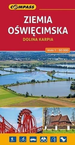 Mapy turystyczne - Ziemia Oświęcimska 1:50 000 - Praca zbiorowa