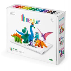 Masa plastyczna Hey Clay Dinozaury HCLSE006PCS