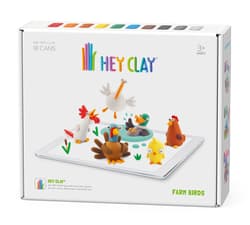 Masa plastyczna Hey Clay Ptaki z farmy HCLSE003PCS