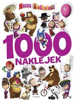 Masza i Niedźwiedź 1000 naklejek 2 - Klaudyna Cwynar