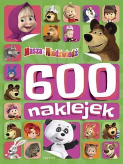 Masza i Niedźwiedź 600 naklejek