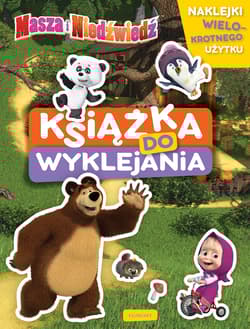 Masza i Niedźwiedź Książka do wyklejania - Opracowanie Zbiorowe