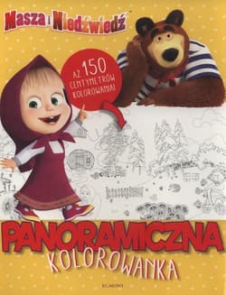 Masza i Niedźwiedź Panoramiczna kolorowanka