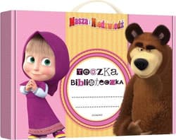 Masza i Niedźwiedź Teczka biblioteczka - Opracowanie Zbiorowe