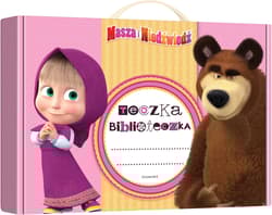 Masza i Niedźwiedź Teczka biblioteczka - Opracowanie Zbiorowe