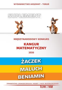 Mat. z wesołym kangurem. Suplement 2026 Żaczek... - Praca zbiorowa