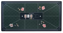 Mata do pokera zielona (180x90cm)