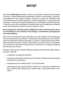 Galeria - zdjęcie nr. 2 - Matematyka część 1 karty pracy dla uczniów z niepełnosprawnością intelektualną