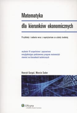 Matematyka dla kierunków ekonomicznych