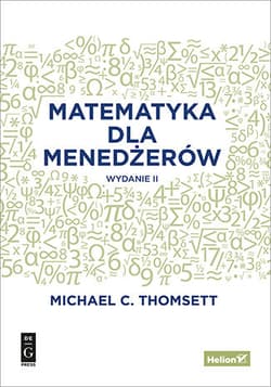 Matematyka dla menedżerów - Thomsett Michael C.