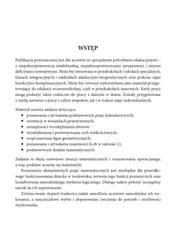 Galeria - zdjęcie nr. 4 - Matematyka Karty pracy dla uczniów z niepełnosprawnością intelektualną część 3