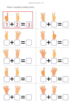 Galeria - zdjęcie nr. 2 - Matematyka Karty pracy dla uczniów z niepełnosprawnością intelektualną część 3