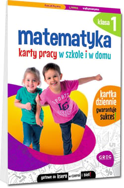 Galeria - zdjęcie nr. 3 - Matematyka. Karty pracy w szkole i w domu. Klasa 1