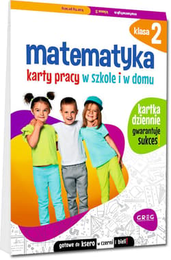 Galeria - zdjęcie nr. 2 - Matematyka. Karty pracy w szkole i w domu. Klasa 2
