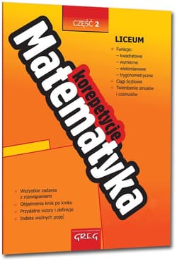 Matematyka korepetycje Część 2 Funkcje Ciągi Twierdzenia