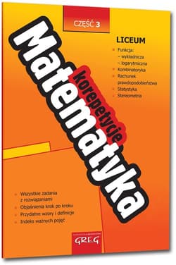Matematyka korepetycje część 3 - Opracowanie Zbiorowe