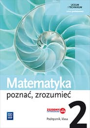 Matematyka poznać zrozumieć 2 Podręcznik zakres podstawowy Liceum technikum - Przychoda Alina, Łaszczyk Zygmunt