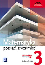 Matematyka Poznać zrozumieć 3 Podręcznik Zakres rozszerzony Liceum technikum - Przychoda Alina, Strawa Monika, Łaszczyk Zygmunt