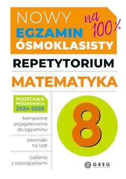 Matematyka. Repetytorium Nowy Egzamin ósmoklasisty 2024/2026 - Roman Gancarczyk