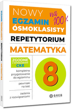 Matematyka. Repetytorium Nowy Egzamin ósmoklasisty 2024/2026 - Roman Gancarczyk