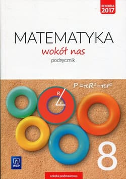 Matematyka wokół nas 8 Podręcznik Szkoła podstawowa