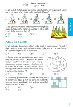 Galeria - zdjęcie nr. 3 - Matematyka z wesołym kangurem 2023 Kangur 6
