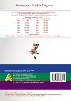 Galeria - zdjęcie nr. 4 - Matematyka z wesołym kangurem 2023 Kangur7