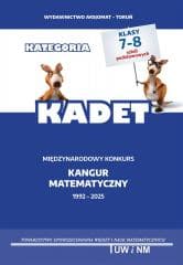Matematyka z wesołym kangurem kategoria Kadet 2025 - Praca zbiorowa