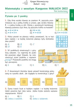 Galeria - zdjęcie nr. 5 - Matematyka z wesołym kangurem Maluch 2023