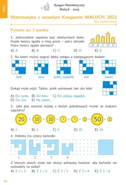 Galeria - zdjęcie nr. 4 - Matematyka z wesołym Kangurem Maluch 2024